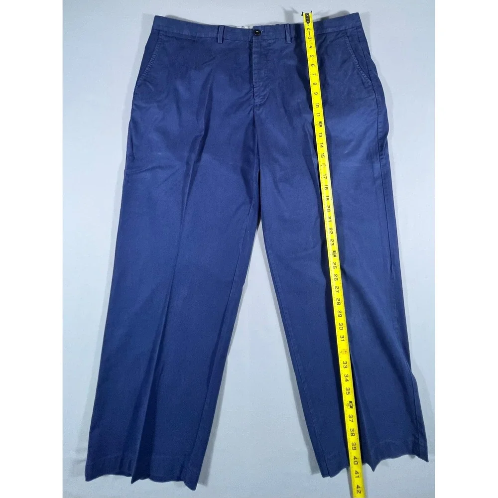 Tommy Bahama Boracay Chino Pants Men's 44x32 Blue Cotton Blend Straight Leg